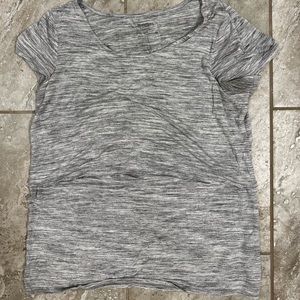 Motherhood nursing maternity T-shirt | Size: L | Color: gray
